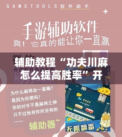 辅助教程“功夫川麻怎么提高胜率”开挂详细安装教程
