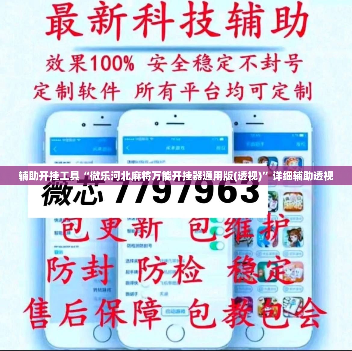 辅助开挂工具“微乐河北麻将万能开挂器通用版(透视)”详细辅助透视