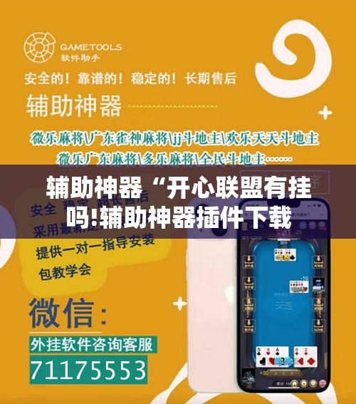 辅助神器“开心联盟有挂吗!辅助神器插件下载