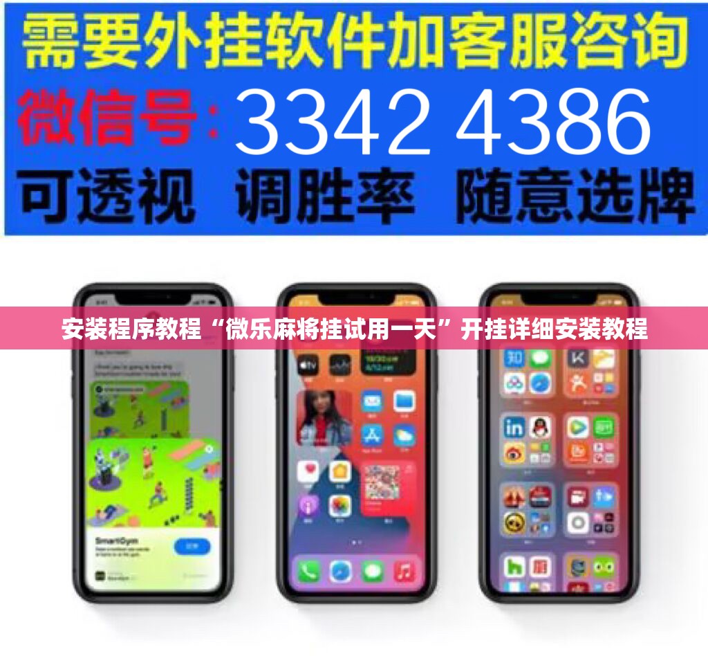 安装程序教程“微乐麻将挂试用一天”开挂详细安装教程 安装程序教程“微乐麻将挂试用一天”开挂详细安装教程