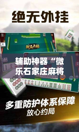 辅助神器“微乐石家庄麻将有挂吗”分享装挂详细步骤