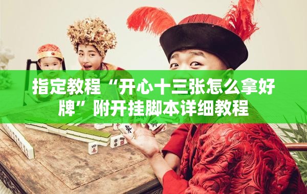 指定教程“开心十三张怎么拿好牌”附开挂脚本详细教程