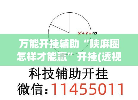 万能开挂辅助“陕麻圈怎样才能赢”开挂(透视)辅助神器