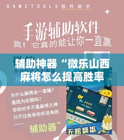 辅助神器“微乐山西麻将怎么提高胜率”分享装挂详细步骤 辅助神器“微乐山西麻将怎么提高胜率”分享装挂详细步骤