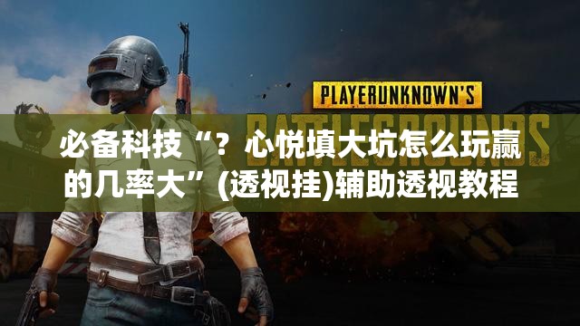 必备科技“？心悦填大坑怎么玩赢的几率大”(透视挂)辅助透视教程