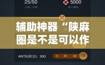 辅助神器“陕麻圈是不是可以作弊!辅助神器插件下载