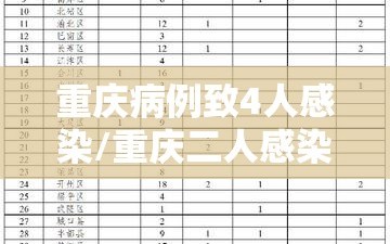 重庆病例致4人感染/重庆二人感染