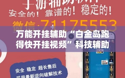 万能开挂辅助“白金岛跑得快开挂视频”科技辅助神器手机版教程