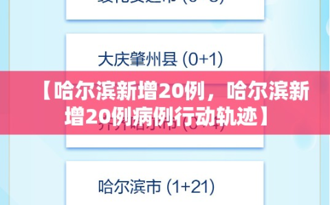 【哈尔滨新增20例，哈尔滨新增20例病例行动轨迹】