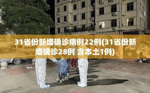 31省份新增确诊病例22例(31省份新增确诊28例 含本土1例)