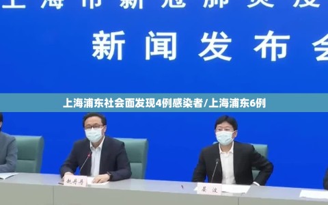 上海浦东社会面发现4例感染者/上海浦东6例