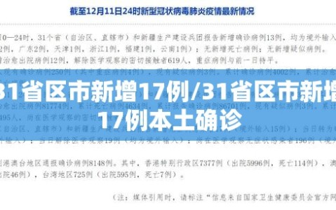 31省区市新增17例/31省区市新增17例本土确诊