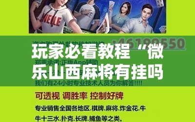 玩家必看教程“微乐山西麻将有挂吗!辅助神器插件下载