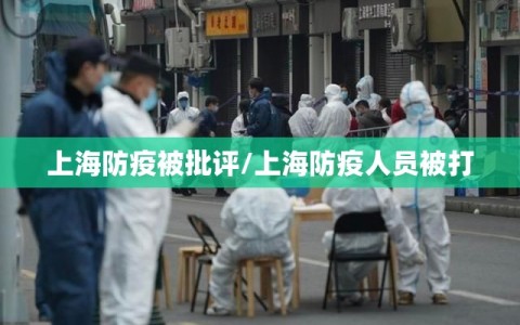 上海防疫被批评/上海防疫人员被打