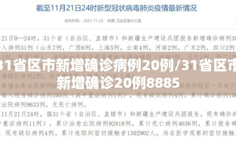 31省区市新增确诊病例20例/31省区市新增确诊20例8885