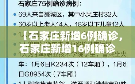 【石家庄新增6例确诊，石家庄新增16例确诊行程】