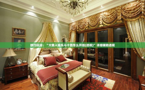 技巧玩法：“大懒人娱乐斗十四怎么开挂(透视)”详细辅助透视