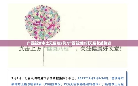 广西新增本土无症状2例/广西新增2例无症状感染者
