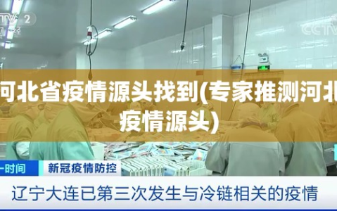 河北省疫情源头找到(专家推测河北疫情源头)