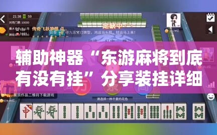 辅助神器“东游麻将到底有没有挂”分享装挂详细步骤