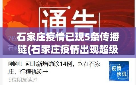 石家庄疫情已现5条传播链(石家庄疫情出现超级传播现象)