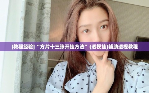 [教程经验]“方片十三张开挂方法”(透视挂)辅助透视教程