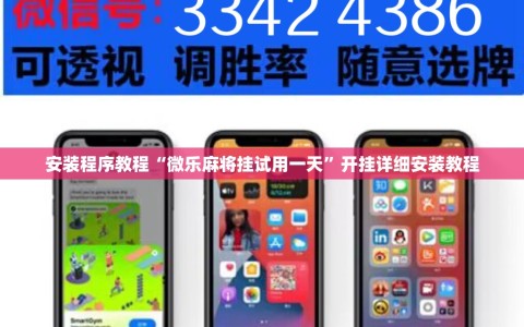 安装程序教程“微乐麻将挂试用一天”开挂详细安装教程