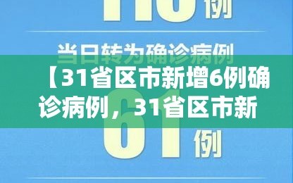 【31省区市新增6例确诊病例，31省区市新增确诊16例首】