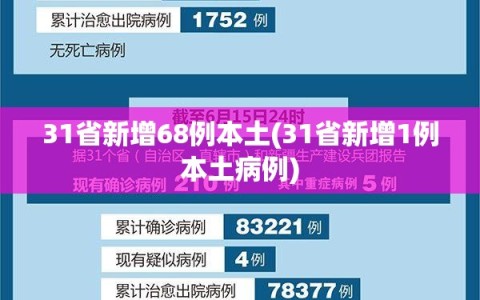 31省新增68例本土(31省新增1例本土病例)