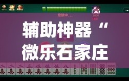 辅助神器“微乐石家庄麻将推倒胡万能开挂”(曝光透视必备猫腻)
