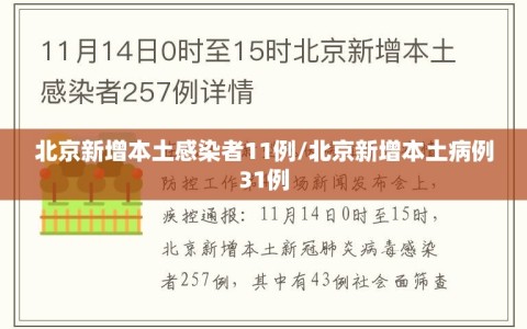 北京新增本土感染者11例/北京新增本土病例31例
