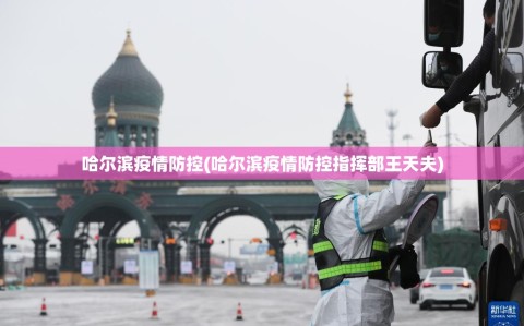 哈尔滨疫情防控(哈尔滨疫情防控指挥部王天夫)