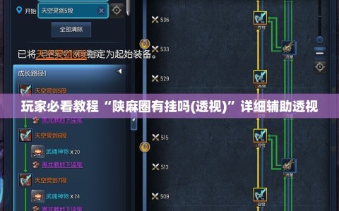 玩家必看教程“陕麻圈有挂吗(透视)”详细辅助透视