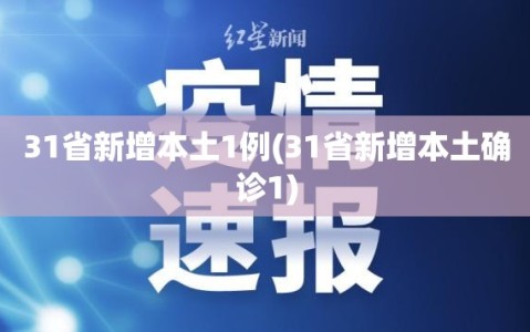 31省新增本土1例(31省新增本土确诊1)