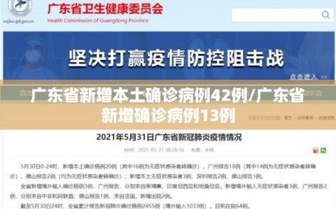 广东省新增本土确诊病例42例/广东省新增确诊病例13例