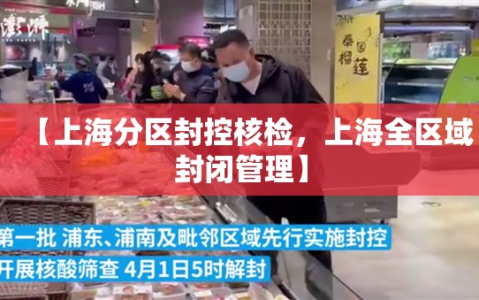 【上海分区封控核检，上海全区域封闭管理】