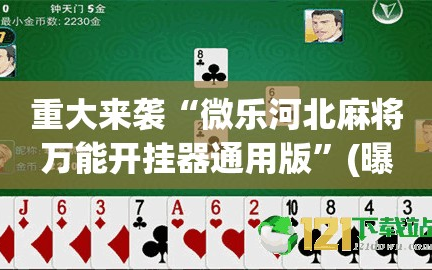 重大来袭“微乐河北麻将万能开挂器通用版”(曝光透视必备猫腻)