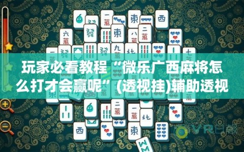 玩家必看教程“微乐广西麻将怎么打才会赢呢”(透视挂)辅助透视教程