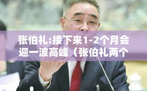 张伯礼:接下来1-2个月会迎一波高峰（张伯礼两个月）