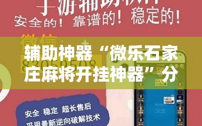 辅助神器“微乐石家庄麻将开挂神器”分享装挂详细步骤