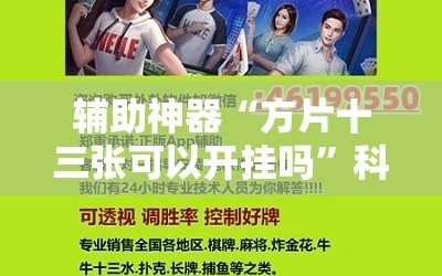 辅助神器“方片十三张可以开挂吗”科技辅助神器手机版教程