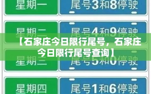 【石家庄今日限行尾号，石家庄今日限行尾号查询】