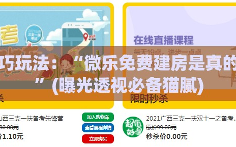 技巧玩法：“微乐免费建房是真的么”(曝光透视必备猫腻)