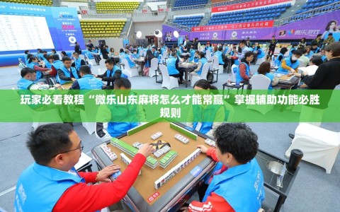 玩家必看教程“微乐山东麻将怎么才能常赢”掌握辅助功能必胜规则