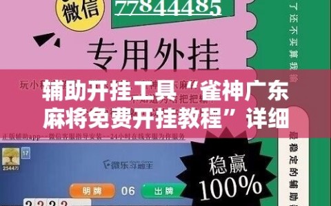 辅助开挂工具“雀神广东麻将免费开挂教程”详细开挂玩法