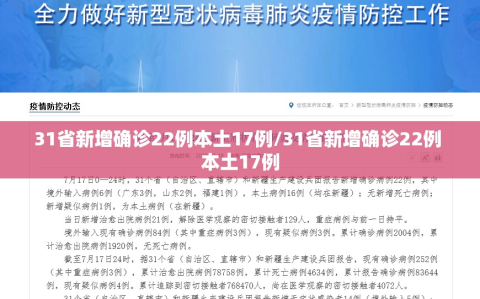 31省新增确诊22例本土17例/31省新增确诊22例 本土17例