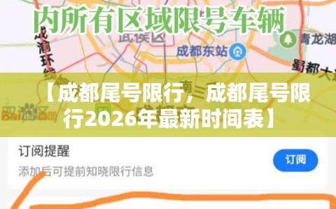 【成都尾号限行，成都尾号限行2026年最新时间表】