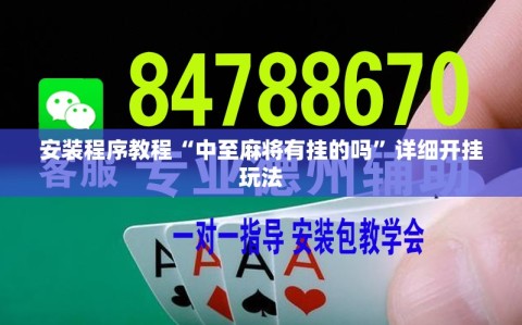 安装程序教程“中至麻将有挂的吗”详细开挂玩法