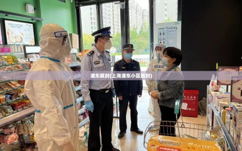 浦东解封(上海浦东小区解封)