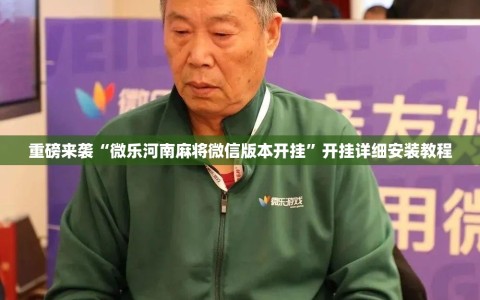 重磅来袭“微乐河南麻将微信版本开挂”开挂详细安装教程